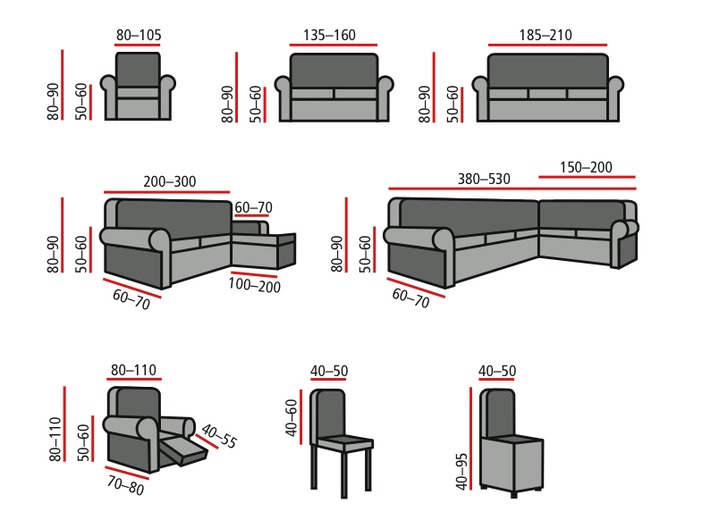 Sessel- & Sofaüberwürfe - Bi-elastische Stretchbezüge Ansicht 4 Sessel- & Sofaüberwürfe - Bi-elastische Stretchbezüge, in Größe 101 (Sesselbezug) bis 106 (Stuhlbezug), in Farbe BRAUN Ansicht 4