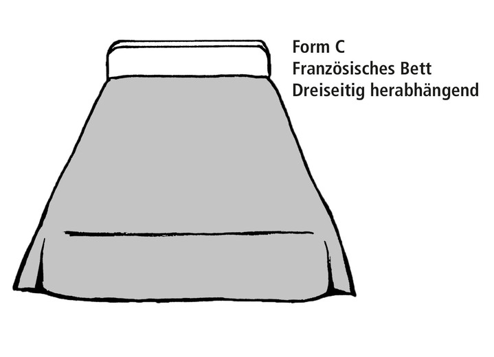 Tagesdecken - Tagesdecke aus flauschigem Fellimitat, in Größe 873 (für Einzelbett, 140x210 cm) bis 916 (für franz. Bett, 280x230 cm), in Farbe SCHNEELEOPARD Ansicht 3