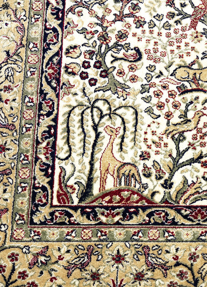 Brücken und Teppiche in prachtvollem persischen Dessin BEIGE