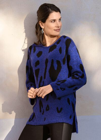 Pullover in flauschiger Qualität 