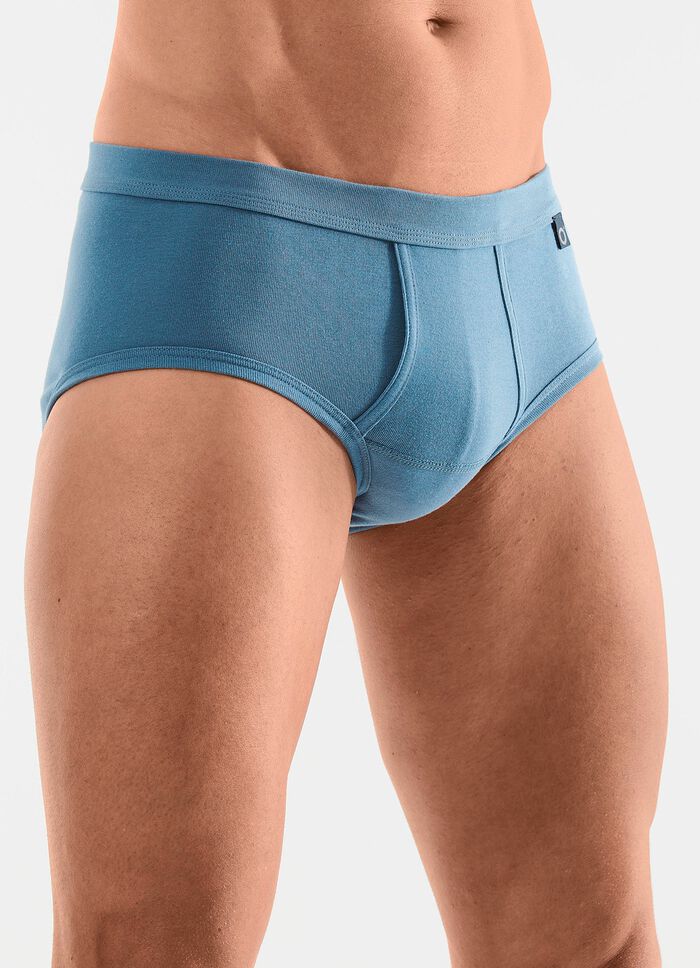 Pfeilring Dreierpack Slips aus Feinripp 