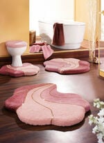 Barfußweiche Badgarnitur Gold-Glitzergarn ALTROSA