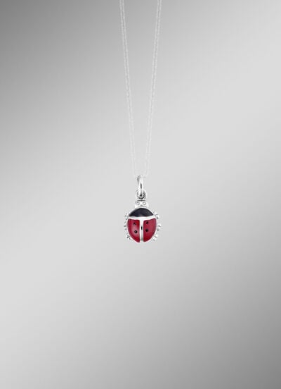 Anhänger als Marienkäfer 