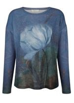 Shirt mit dezentem Floralprint 