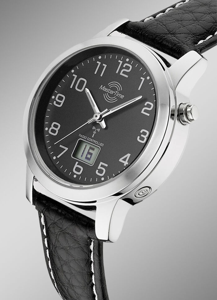 Modische, sportliche Damen-Lederarmbanduhr 