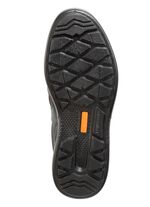 Schn&uuml;rschuh aus Nappaleder mit Nubukleder-Bes&auml;tzen SCHWARZ-BORDEAUX