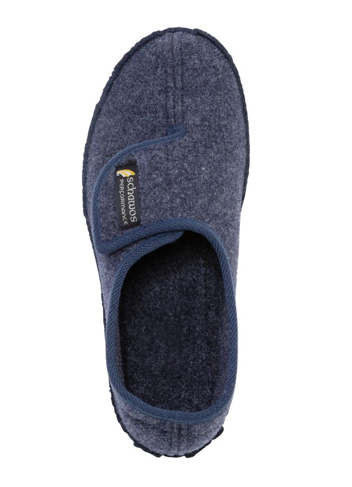 Komfortable Herren-Hausschuhe, mit anatomisch geformtem Fu&szlig;bett MARINE