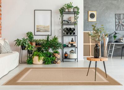 Br&uuml;cken und Teppich f&uuml;r drinnen und drau&szlig;en 