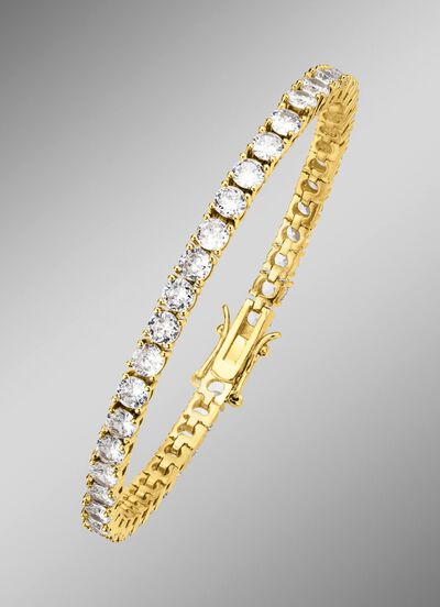 Armband aus gl&auml;nzendem Messing 