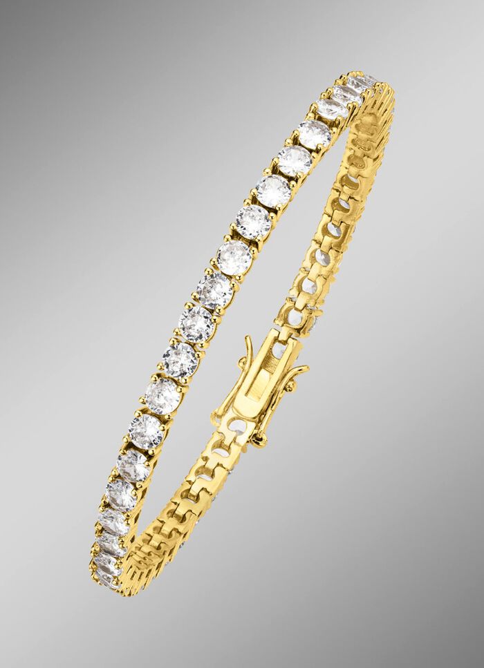 Armband aus gl&auml;nzendem Messing 