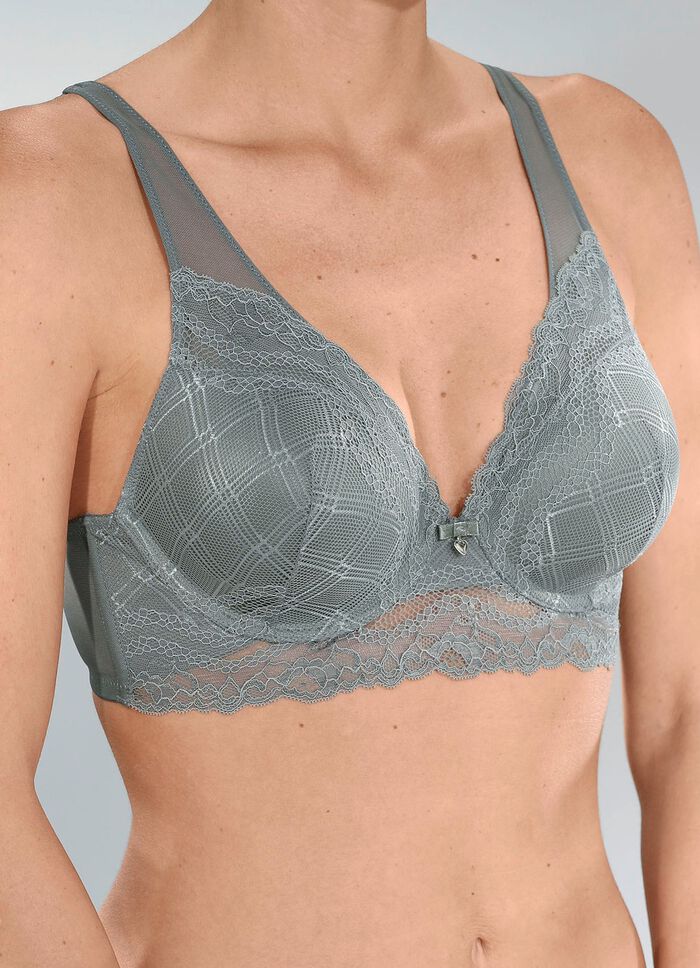 Sassa B&uuml;gel-BH mit Elastikspitze im Vorderteil 