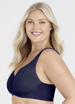 Miss Mary B&uuml;gel-BH mit hautsympathischer BIO-Baumwolle MARINE