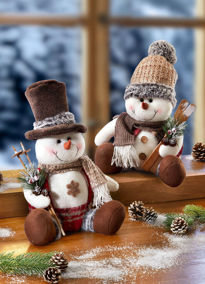 Dekorativer Schneemann 