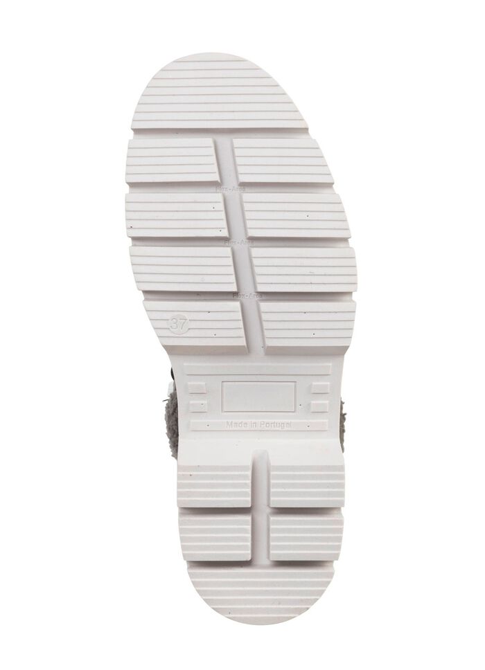 ELENA EDEN Schn&uuml;r-Stiefelette mit kuscheligem Teddy-Kragen 