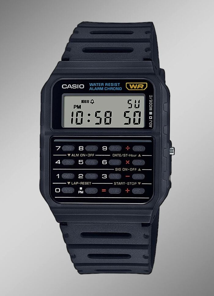 Casio Vintage Taschenrechneruhr 