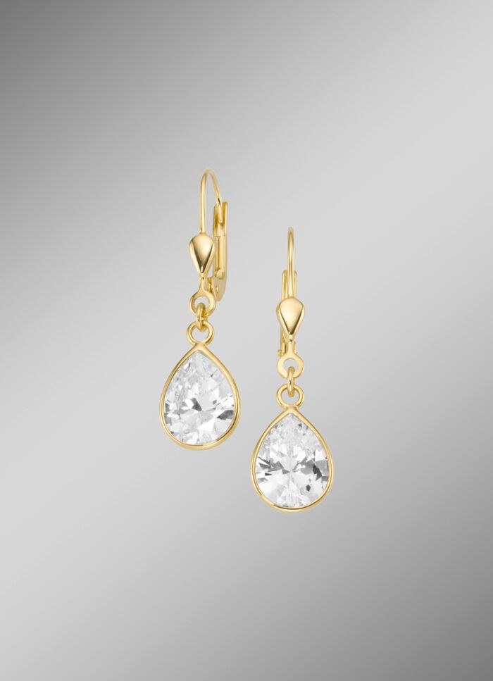 Ohrringe mit Zirkonia 