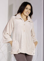 Bettjäckchen aus kuscheligem Teddyplüsch  