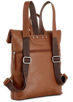 Laurina, Rucksack, Damen, mit zwei verstellbaren Umhängeriemen COGNAC