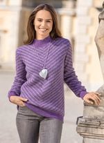 Pullover mit V-förmigem Muster 