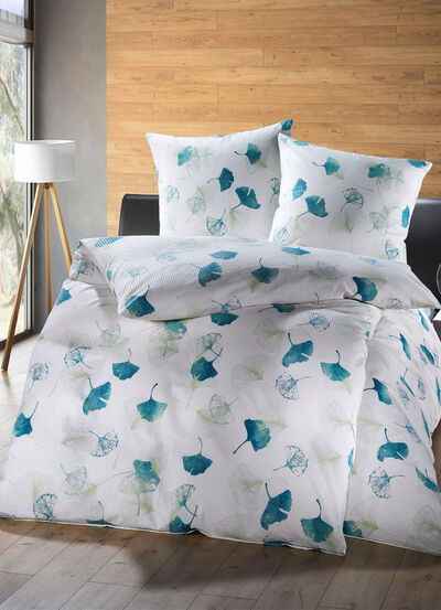 Hochwertige Bettw&auml;sche-Garnitur in b&uuml;gelfreier Qualit&auml;t 