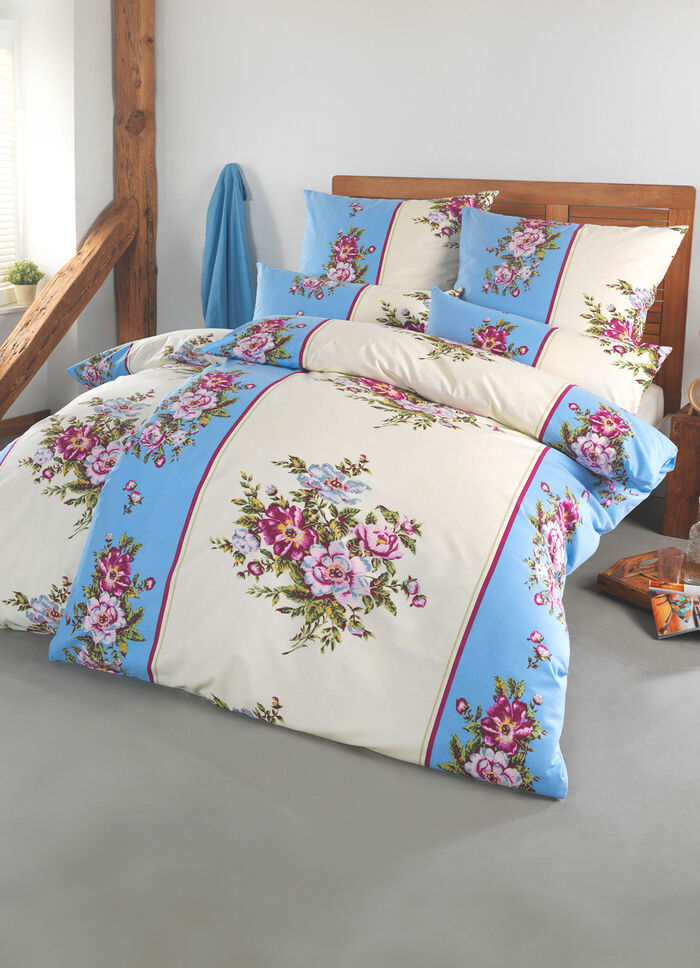 Bettwäsche-Garnitur in Flausch-Biber-Qualität 