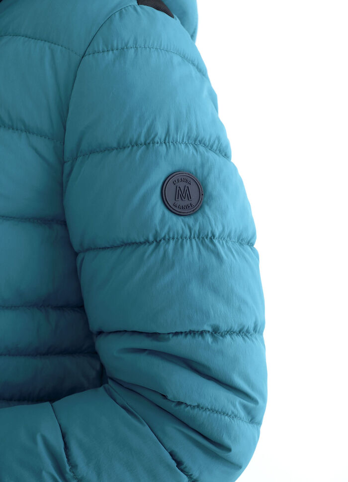 Funktionsjacke mit abnehmbarer Kapuze 