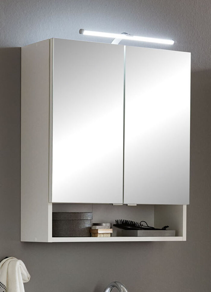 Hervorragendes Badmöbel-Programm aus deutscher Herstellung WEISS