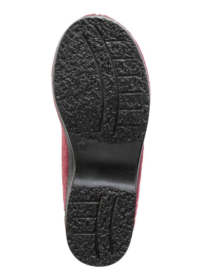 Haus-Stiefelette mit praktischem Front-Rei&szlig;verschluss BORDEAUX