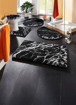 Badgarnitur von Grund mit Marmor-Dessin 