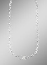 Elegante Halskette mit synth. Zirkonia 
