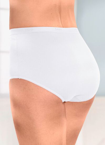 brio lingerie F&uuml;nferpack Slips mit elastischen Abschl&uuml;ssen 