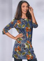 Strick-Tunika in Feinstrick 