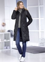 Funktionsmantel mit Rautenstepp 