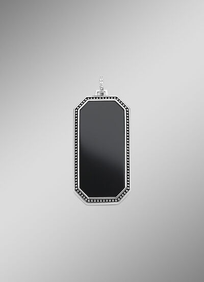 Eleganter Anhänger mit schwarzem Achat 