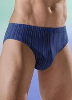 Viererpack Slips mit Streifendessin 