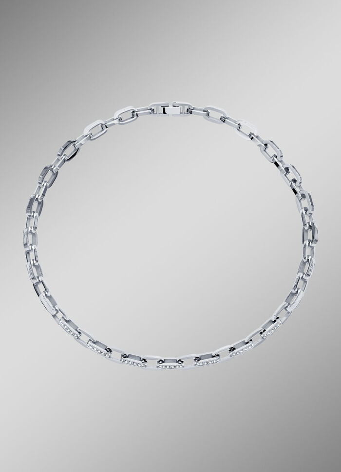 Für Sie und ihn: Halskette mit Kristallen 