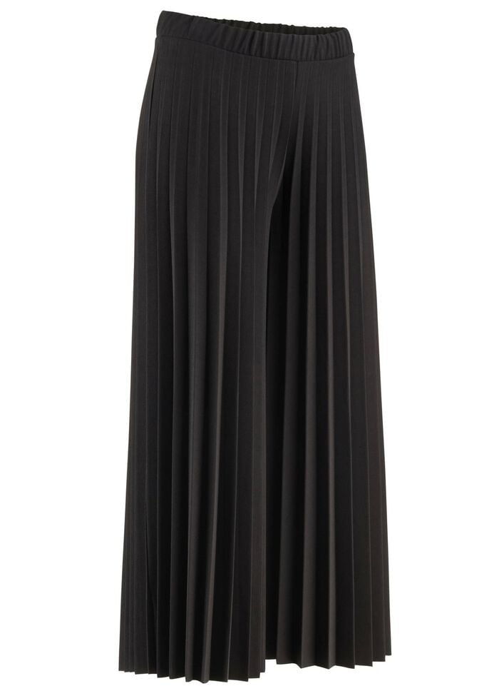 Culotte mit Plissee-Falten 