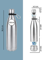 Isolierflache mit Geheimfach 