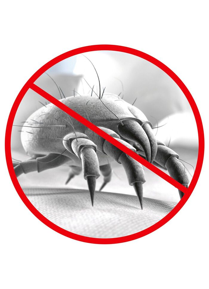 Milbensauger &ndash; vernichtet 99,9% aller Milben, Bakterien und Keime ROT