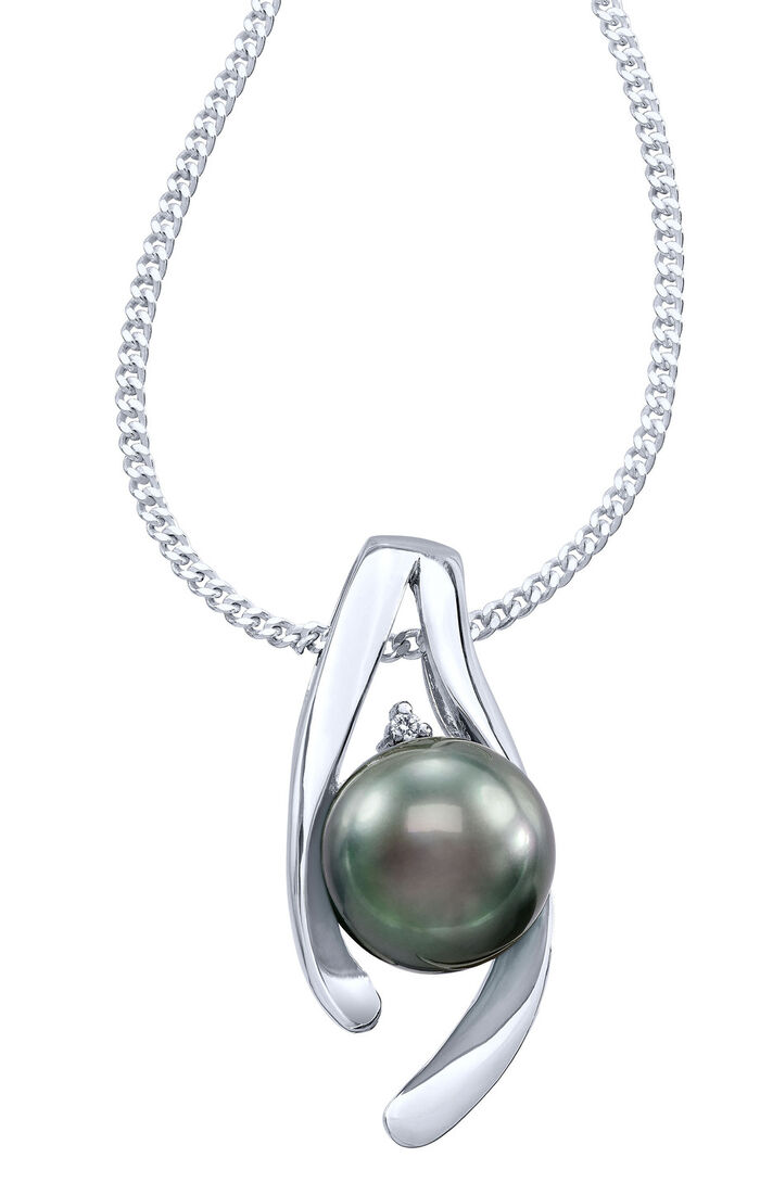 Anh&auml;nger mit Tahiti-Zuchtperle 