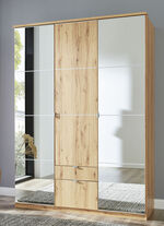 Drehtürenschränke mit Spiegel ASTKERNBUCHE