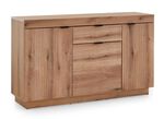 Kommodenserie, 3-t&uuml;rig, mit Schublade EICHE