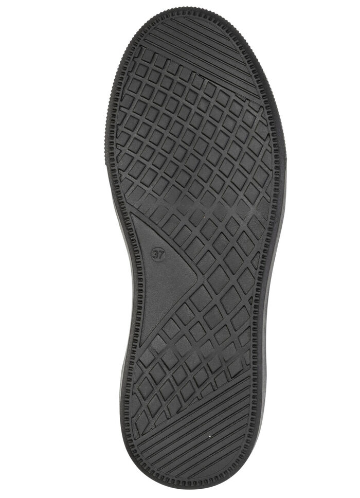 laurakent, trendige Damen-Sneaker, Weite H, mit herausnehmbarem Fußbett SCHWARZ