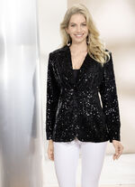 Blazer mit Pailletten 