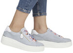 Remonte Sneaker mit bunter Schnürung BLEU-WEISS