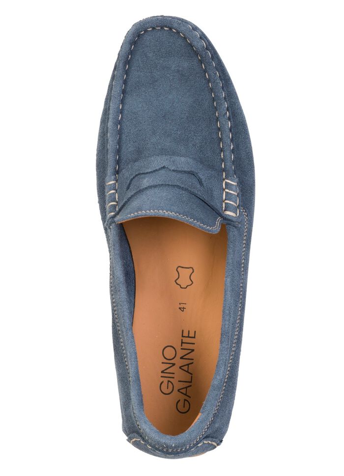 GINO GALANTE, klassische Herren-Slipper, aus Leder JEANS