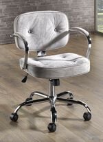 B&uuml;rostuhl mit Sicherheitsgasdruckfeder und H&auml;rtegradeinstellung GRAU