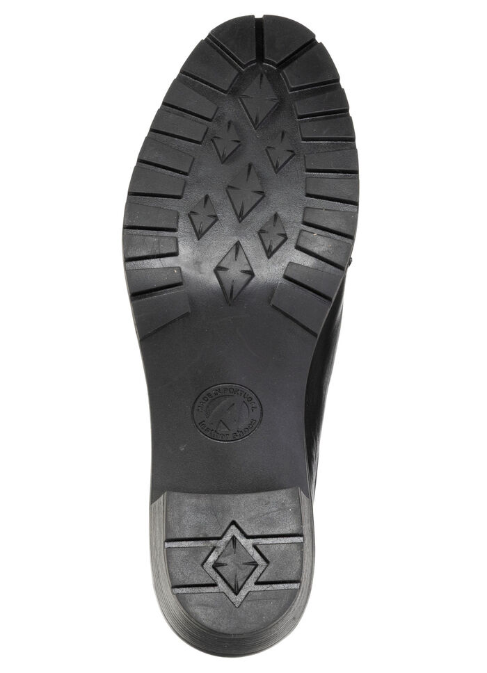 ELENA EDEN, eleganter Damen-Trotteur, Weite H, mit herausnehmbarem Fußbett SCHWARZ