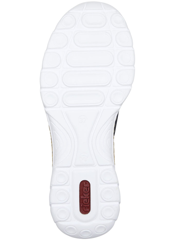 Rieker, sportliche Damen-Sneaker, mit MemoSoft Decksohle DUNKELBLAU