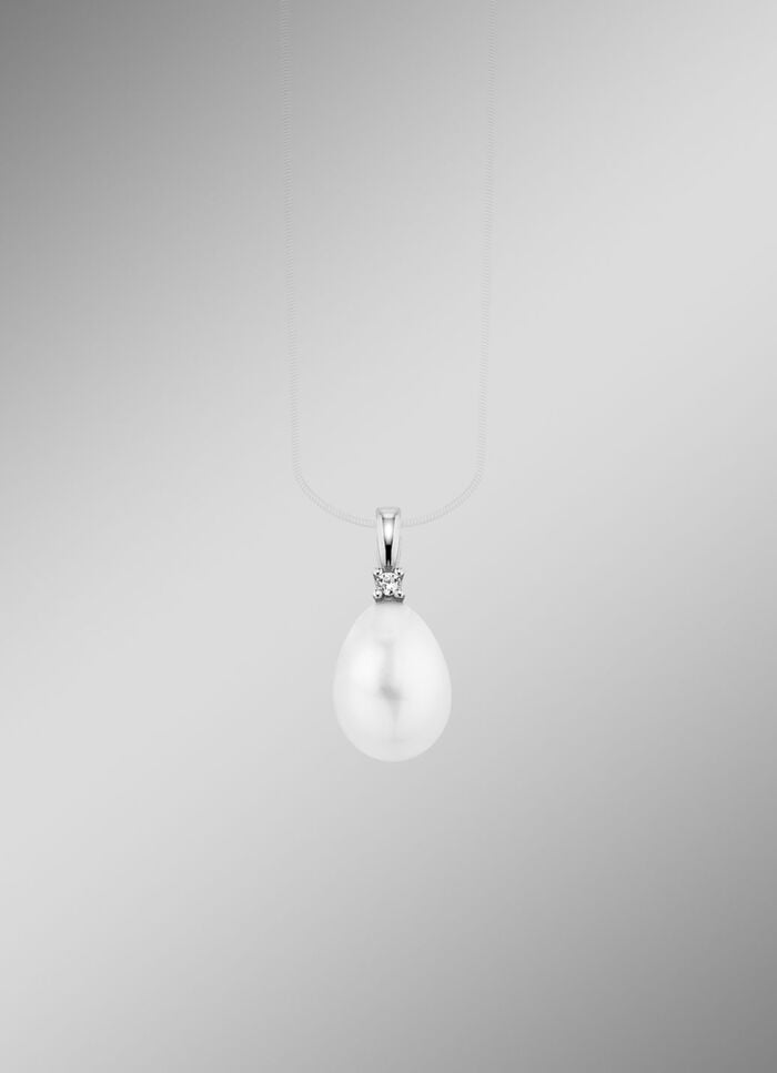 Anhänger aus Süßwasser-Zuchtperle 